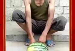山东大爷吃瓜,品味田园，乐享人生