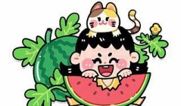 卡通动物吃瓜图片,卡通动物欢乐瓜园大冒险