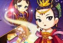后宫吃瓜搞笑背景,宫廷里的欢乐瓜田