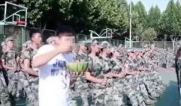 军训凉亭吃瓜事件,校园风波背后的清凉一夏